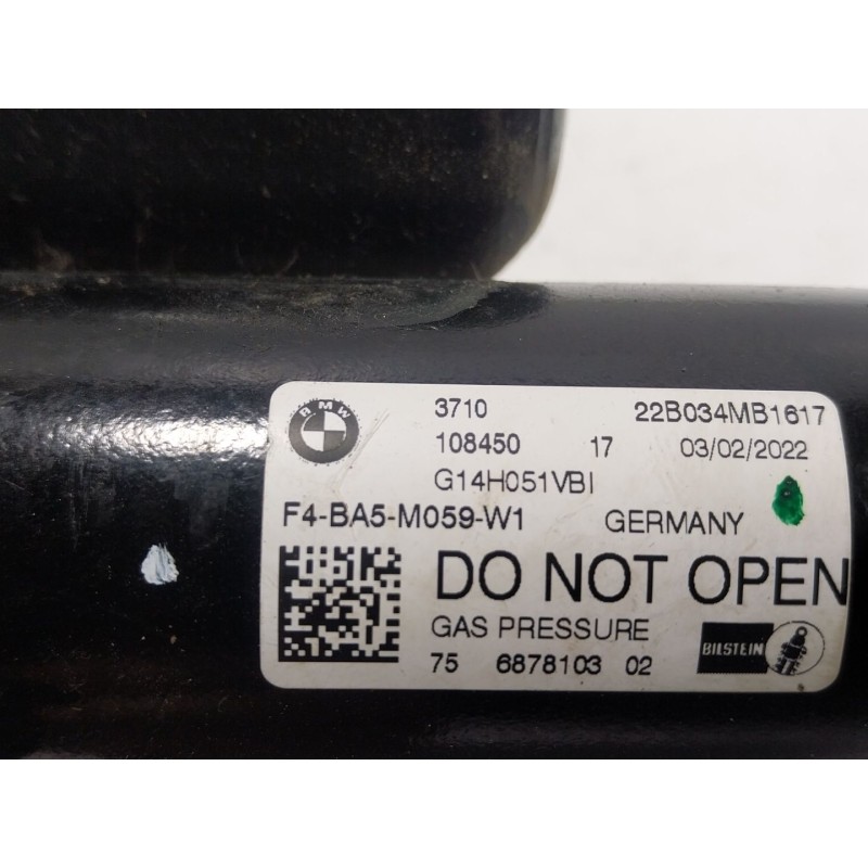 Recambio de amortiguador trasero izquierdo para bmw 8 descapotable (g14, f91) 840 i xdrive referencia OEM IAM 37106878103 371010