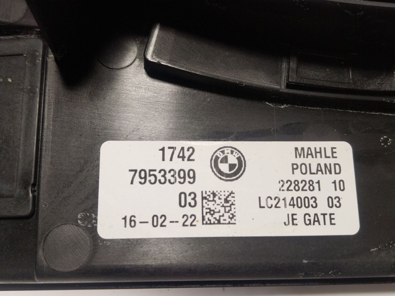 Recambio de electroventilador para bmw 8 descapotable (g14, f91) 840 i xdrive referencia OEM IAM 17427953398 17427953399 