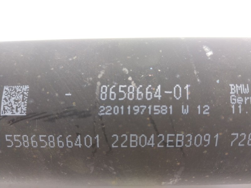 Recambio de transmision central para bmw 8 descapotable (g14, f91) 840 i xdrive referencia OEM IAM 26108658664 8658664 