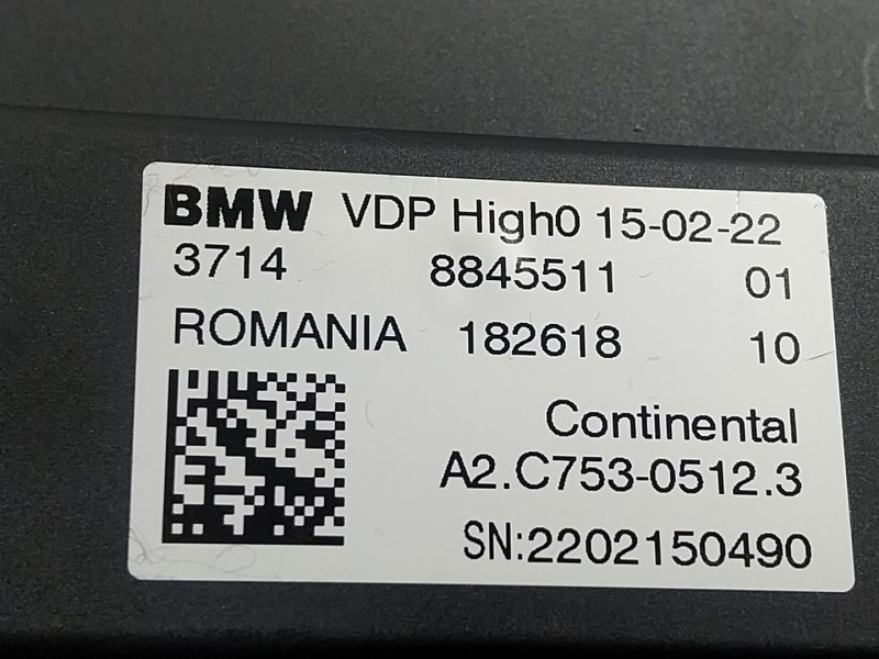 Recambio de modulo electronico para bmw 8 descapotable (g14, f91) 840 i xdrive referencia OEM IAM 37148845511 3714884551101 