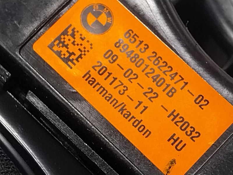 Recambio de modulo electronico para bmw 8 descapotable (g14, f91) 840 i xdrive referencia OEM IAM 65132622471 6513262247102 