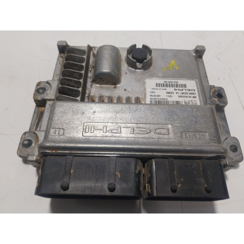 Recambio de centralita motor uce para opel vivaro c platform cabin (k0) 2.0 referencia OEM IAM  9818035080 