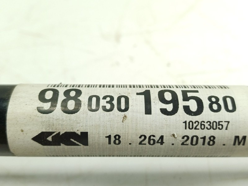 Recambio de transmision izquierda para citroën c3 iii (sx) 1.2 vti 82 referencia OEM IAM 9803019580 9803019580 