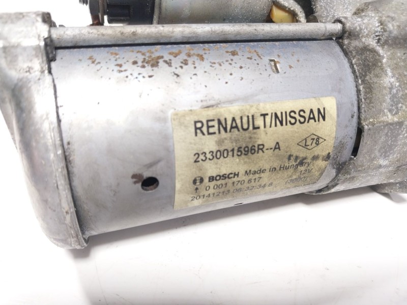 Recambio de motor arranque para nissan qashqai (j11) black edition referencia OEM IAM  233001596R 