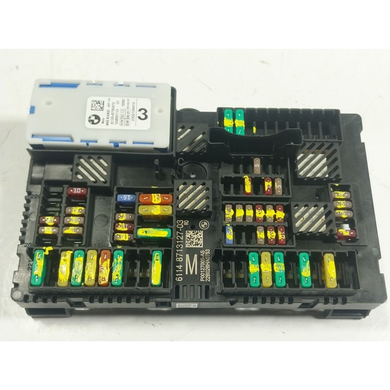 Recambio de caja reles / fusibles para bmw 8 coupé (g15, f92) 840 i xdrive referencia OEM IAM 61148713127 6114871312703 