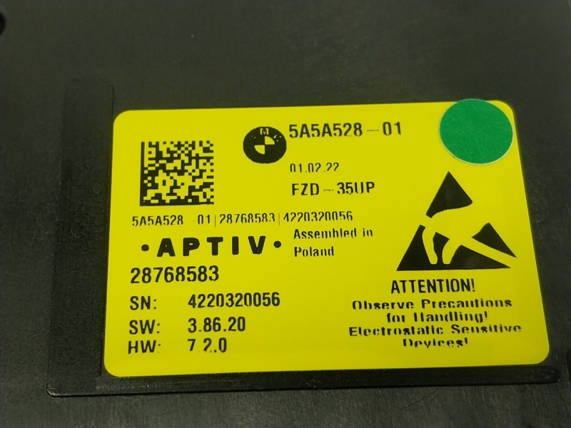 Recambio de piloto interior para bmw 8 coupé (g15, f92) 840 i xdrive referencia OEM IAM 61315A5A528 5A5A52801 