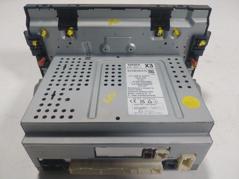 Recambio de sistema navegacion gps para toyota yaris (_p21_, _pa1_, _ph1_) 1.5 (mxpa11) referencia OEM IAM 861400D850 861400D850