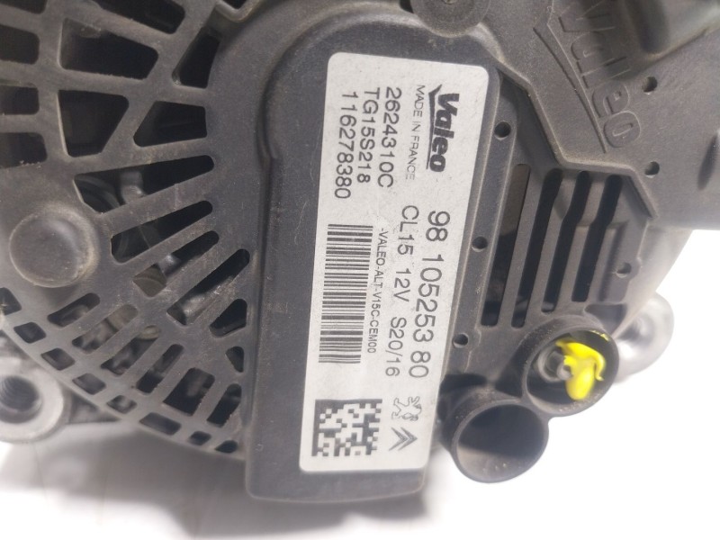 Recambio de alternador para citroën c4 cactus 1.6 bluehdi 100 referencia OEM IAM 9810525380 9810525380 
