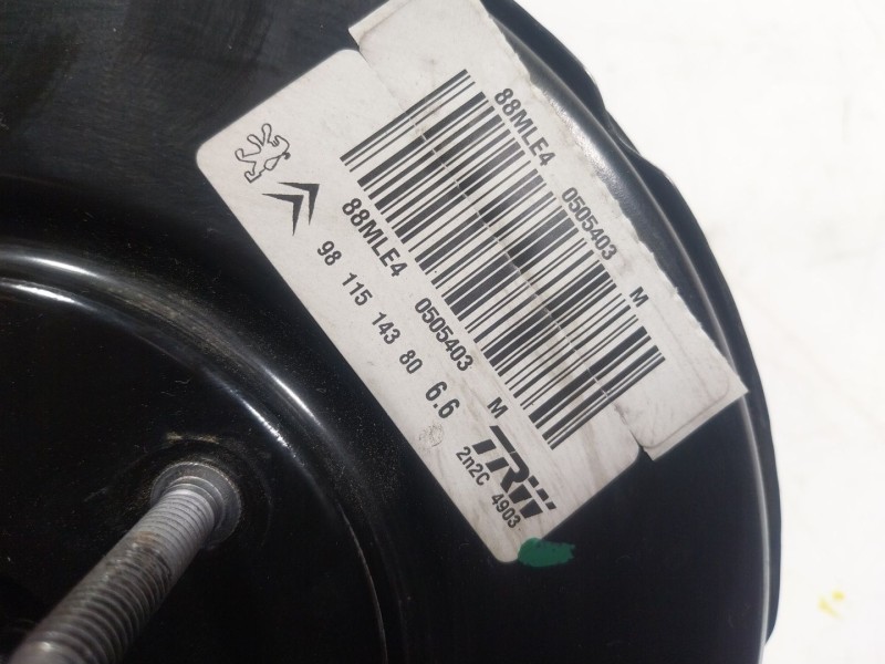 Recambio de servofreno para citroën c4 cactus 1.6 bluehdi 100 referencia OEM IAM 1609894980 9811514380 
