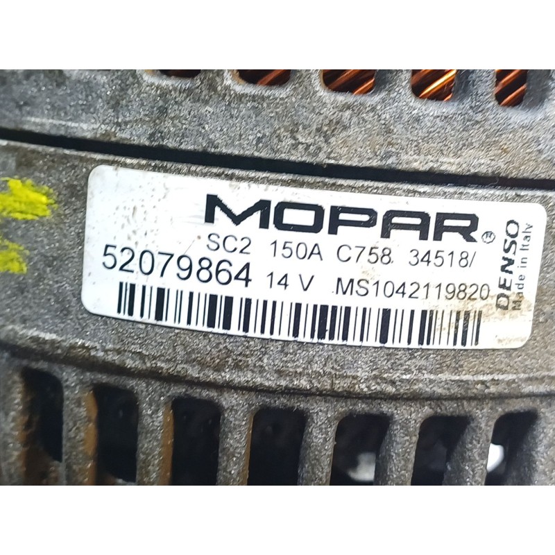 Recambio de alternador para fiat tipo hatchback (356_, 357_) 1.3 d (356hxh1a) referencia OEM IAM 52079864 52079864 