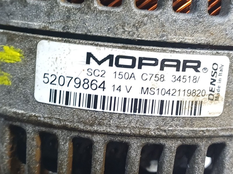 Recambio de alternador para fiat tipo hatchback (356_, 357_) 1.3 d (356hxh1a) referencia OEM IAM 52079864 52079864 