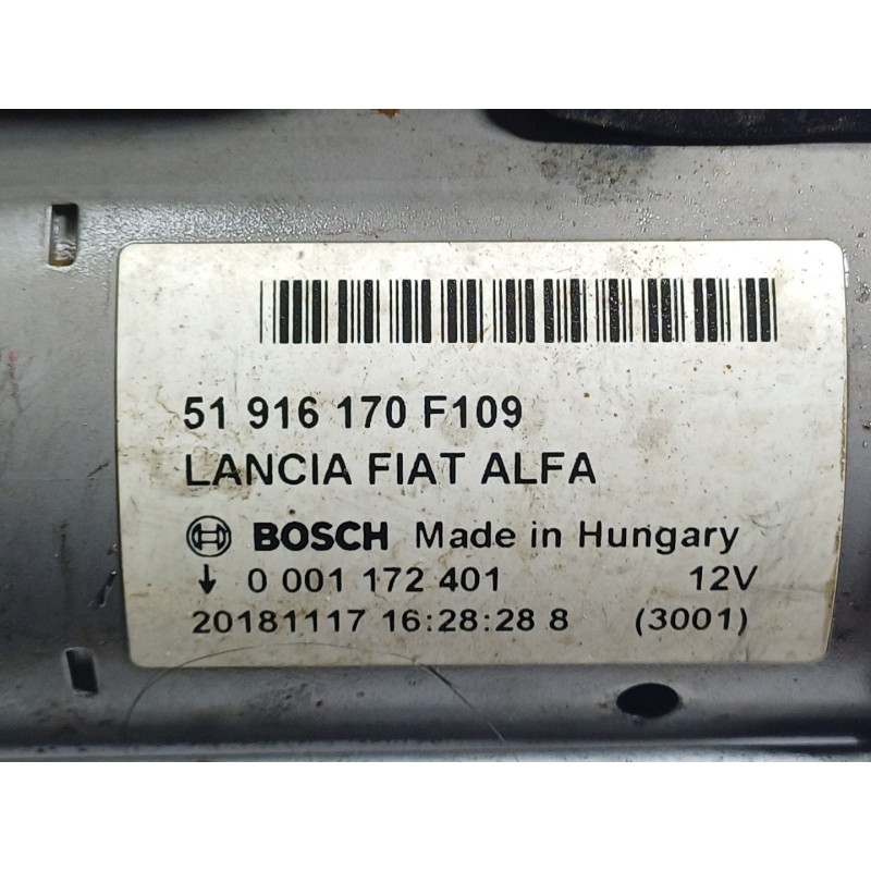 Recambio de motor arranque para fiat tipo hatchback (356_, 357_) 1.3 d (356hxh1a) referencia OEM IAM 51916170 51916170F109 