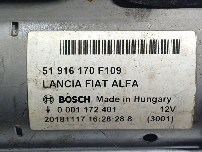 Recambio de motor arranque para fiat tipo hatchback (356_, 357_) 1.3 d (356hxh1a) referencia OEM IAM 51916170 51916170F109 