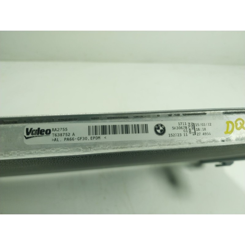 Recambio de radiador agua para bmw 4 descapotable (g23, g83) 430 i xdrive referencia OEM IAM 17115A30678 17115A30678 