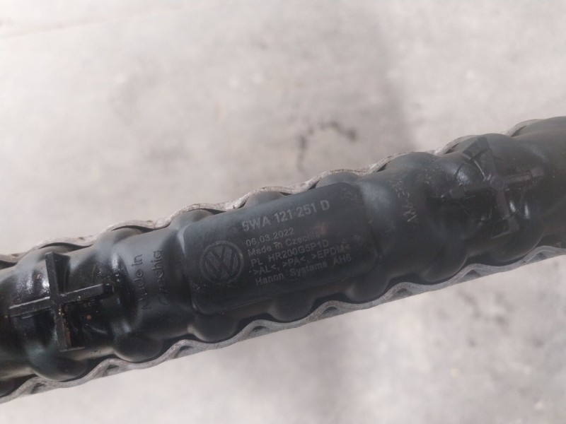 Recambio de radiador agua para audi q3 (f3b) 35 tdi referencia OEM IAM 5Q0121251HQ 5WA121251D 