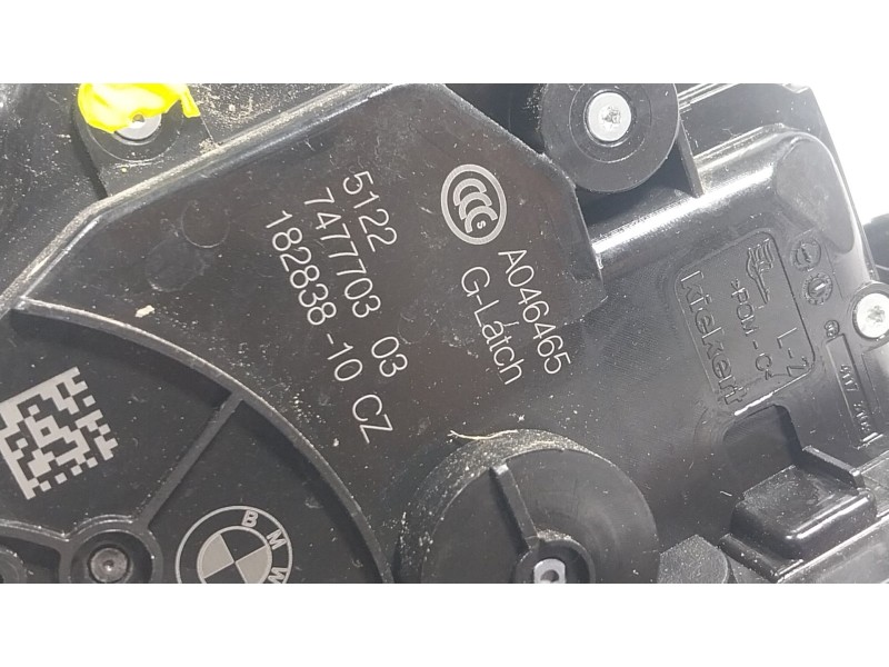 Recambio de cerradura puerta trasera izquierda para bmw 5 (g30, f90) 530 i xdrive referencia OEM IAM 51227477703  