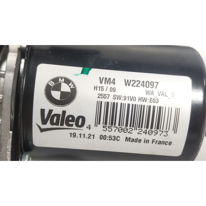Recambio de motor limpia delantero para bmw 5 (g30, f90) 530 i xdrive referencia OEM IAM 61619851351 W224097 