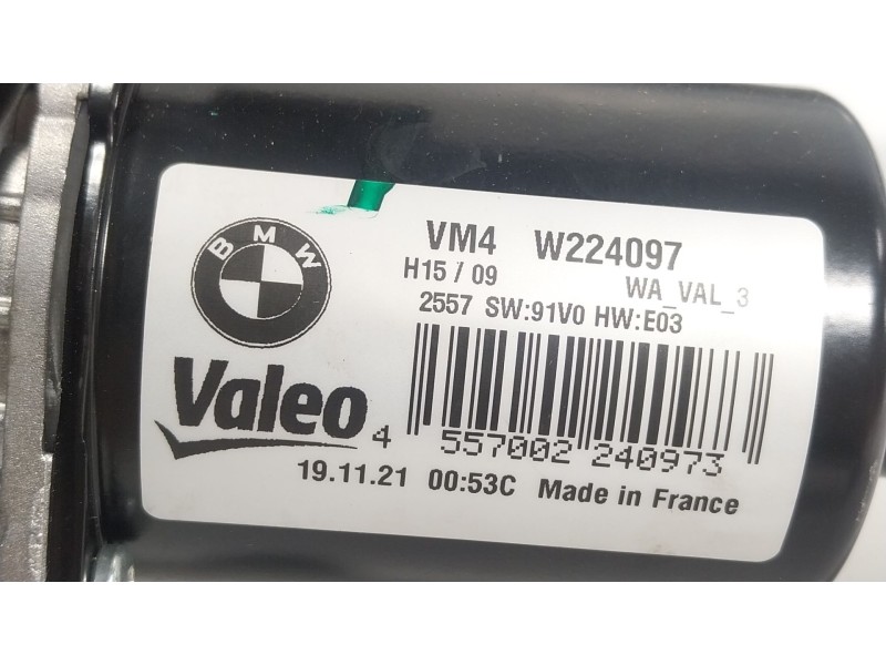 Recambio de motor limpia delantero para bmw 5 (g30, f90) 530 i xdrive referencia OEM IAM 61619851351 W224097 