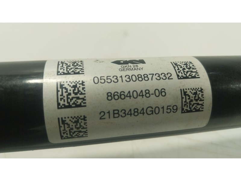 Recambio de transmision trasera derecha para bmw 5 (g30, f90) 530 i xdrive referencia OEM IAM 33208664048 866404806 