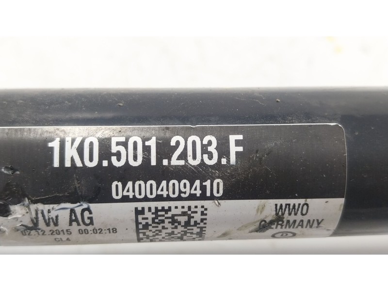 Recambio de transmision trasera izquierda para audi q3 (8ub, 8ug) 2.0 tdi referencia OEM IAM 1K0501203F 1K0501203F 