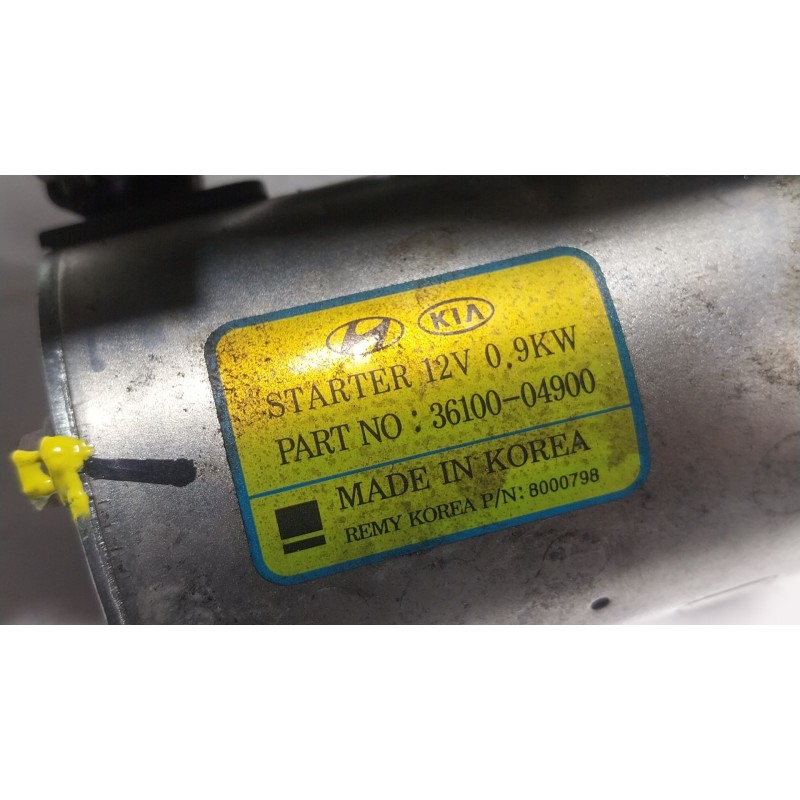 Recambio de motor arranque para hyundai i20 ii (gb, ib) 1.0 t-gdi referencia OEM IAM  3610004900. 