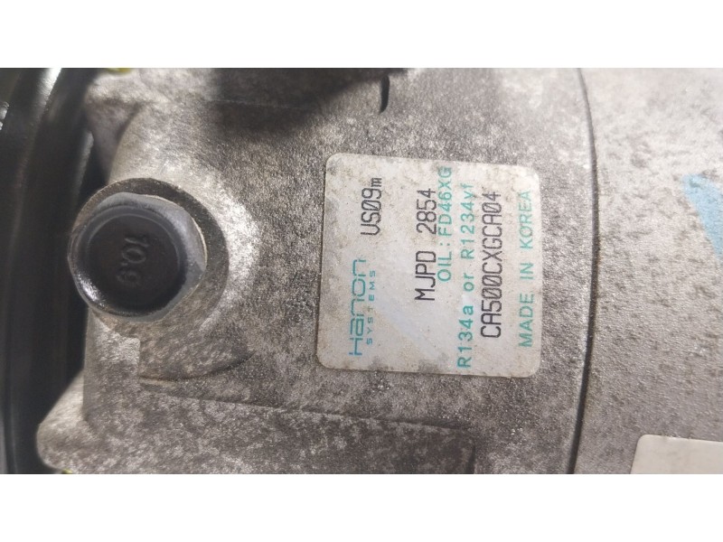 Recambio de compresor aire acondicionado para kia picanto iii (ja) 1.0 referencia OEM IAM  CA500CXGCA04 