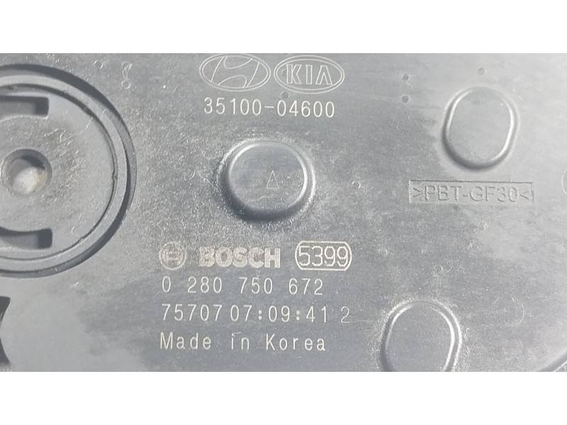 Recambio de caja mariposa para hyundai i20 ii (gb, ib) 1.0 t-gdi referencia OEM IAM  3510004600 