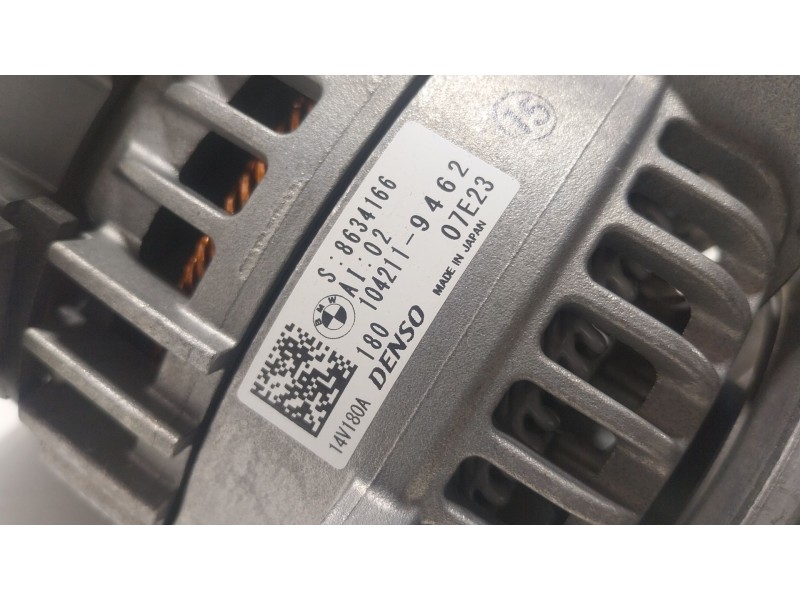 Recambio de alternador para bmw 5 (g30, f90) 530 i xdrive referencia OEM IAM 12318634166 8634166 