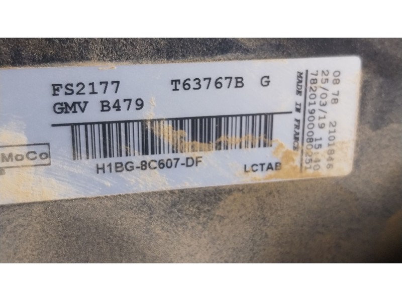 Recambio de electroventilador para ford fiesta vii (hj, hf) 1.0 ecoboost referencia OEM IAM 2291910 H1BG8C607DF 