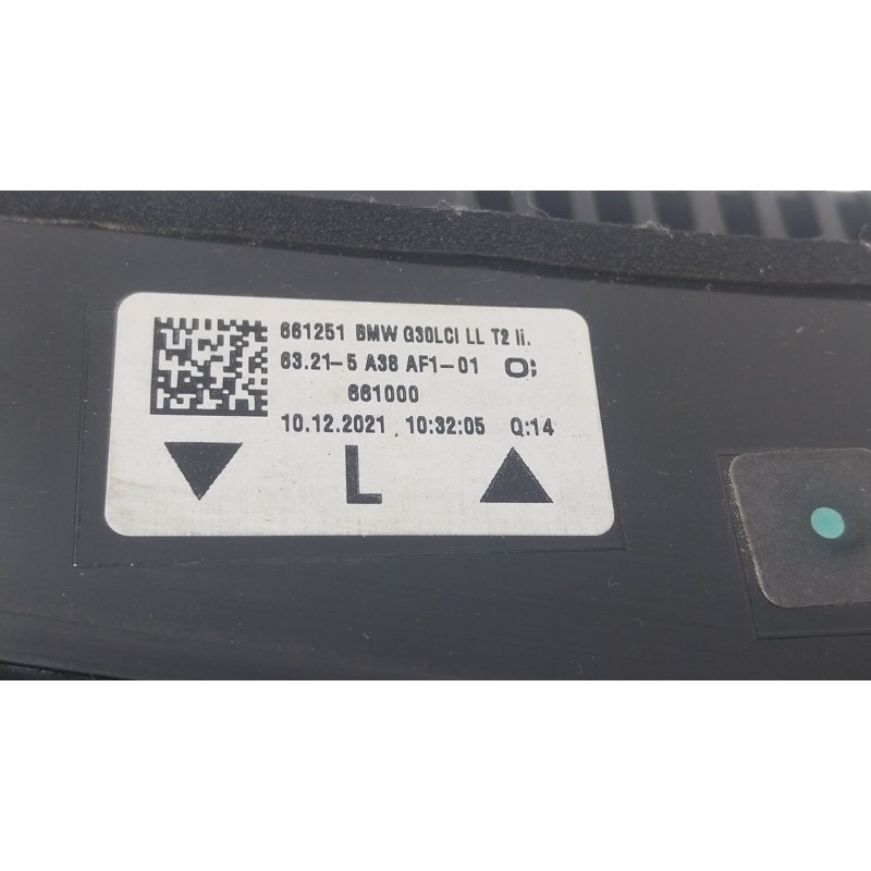 Recambio de piloto trasero izquierdo interior para bmw 5 (g30, f90) 530 d xdrive referencia OEM IAM 63215A38AF1 63215A38AF101 