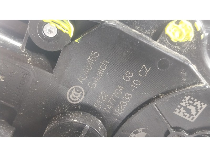 Recambio de cerradura puerta trasera derecha para bmw 5 (g30, f90) 530 d xdrive referencia OEM IAM 51227477704 5122747770403 