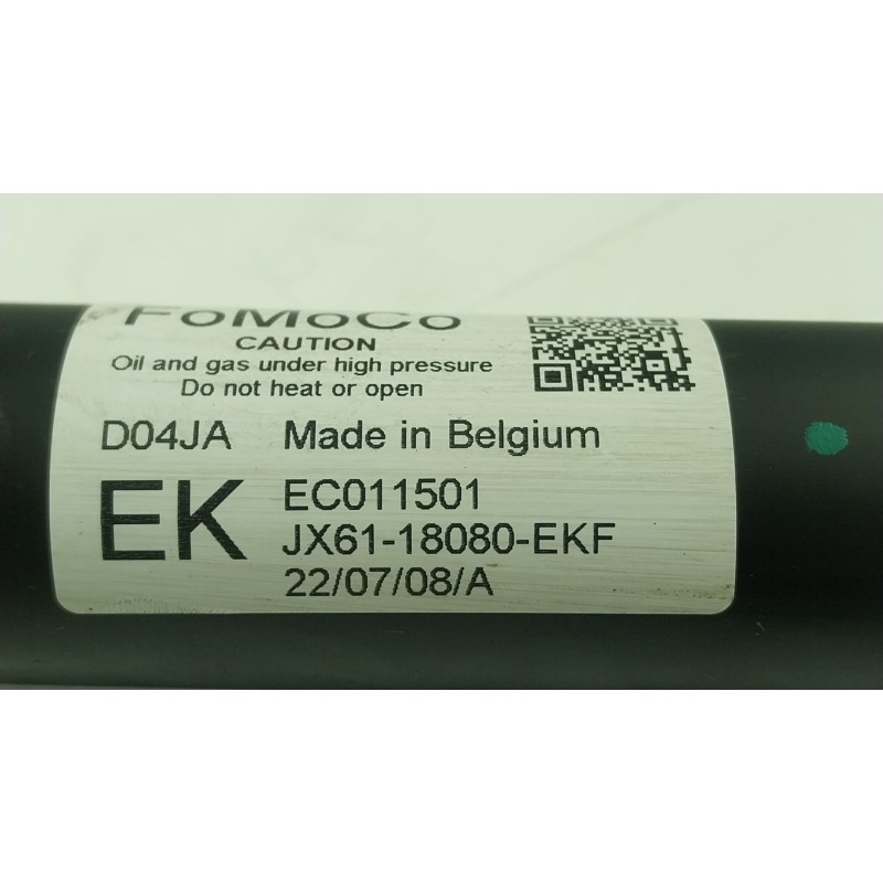 Recambio de amortiguador trasero izquierdo para ford focus iv (hn) 1.0 ecoboost referencia OEM IAM 2772226 AJX6118080EKF 