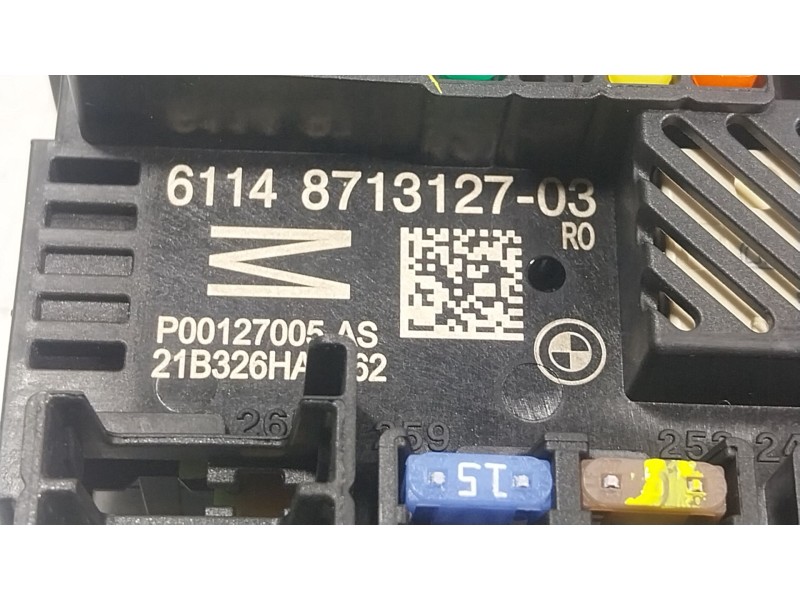 Recambio de caja reles / fusibles para bmw 5 (g30, f90) 530 d xdrive referencia OEM IAM 61148713128 6114871312703 