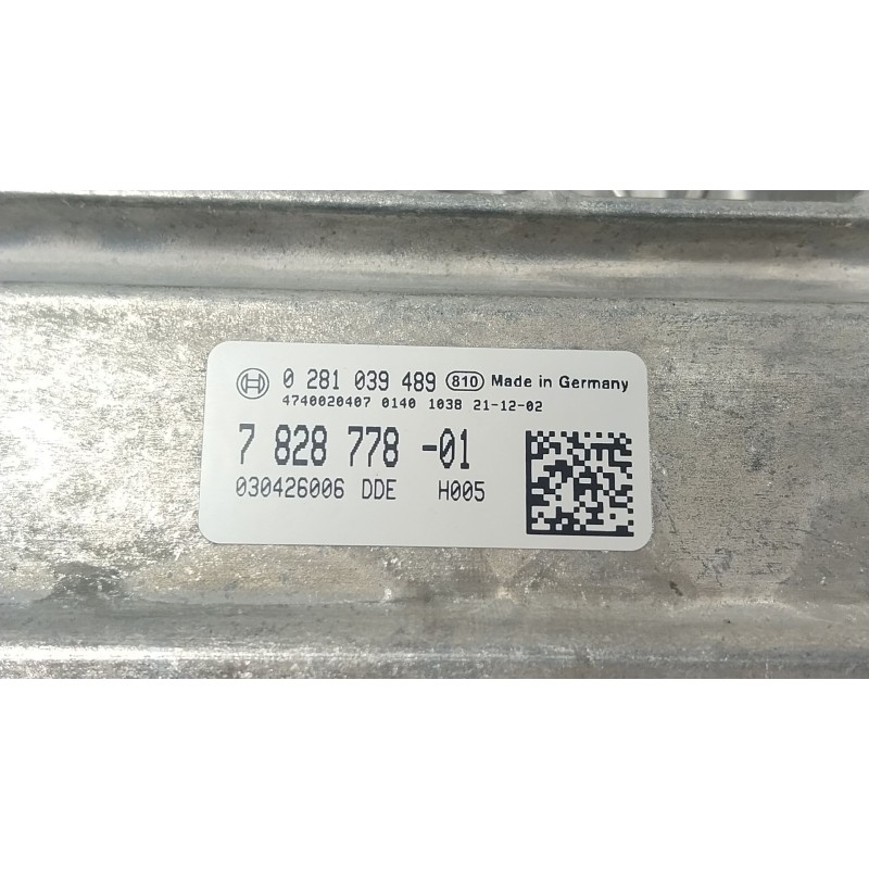 Recambio de centralita motor uce para bmw 5 (g30, f90) 530 d xdrive referencia OEM IAM 13618598153 782877801 