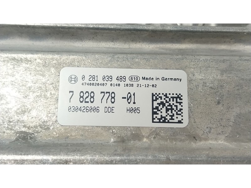 Recambio de centralita motor uce para bmw 5 (g30, f90) 530 d xdrive referencia OEM IAM 13618598153 782877801 