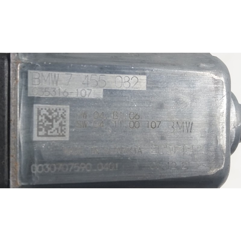 Recambio de motor elevalunas delantero izquierdo para bmw 5 (g30, f90) 530 d xdrive referencia OEM IAM 51337455082 74455032 