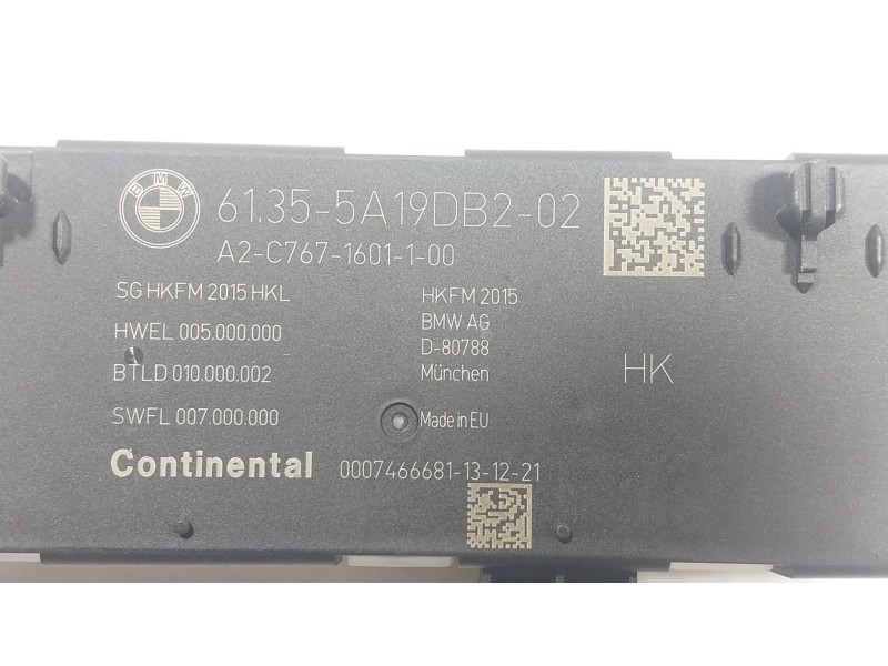 Recambio de modulo electronico para bmw 5 (g30, f90) 530 d xdrive referencia OEM IAM 61355A19DB2 61355A19DB202 