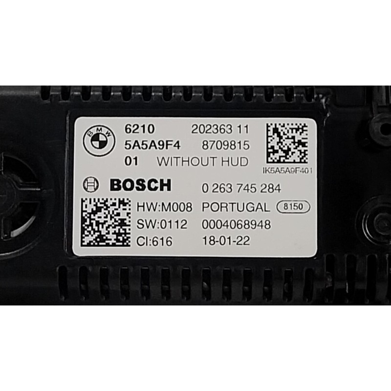 Recambio de cuadro instrumentos para bmw 4 gran coupe (g26) 420 d mild-hybrid referencia OEM IAM  62102023631101 