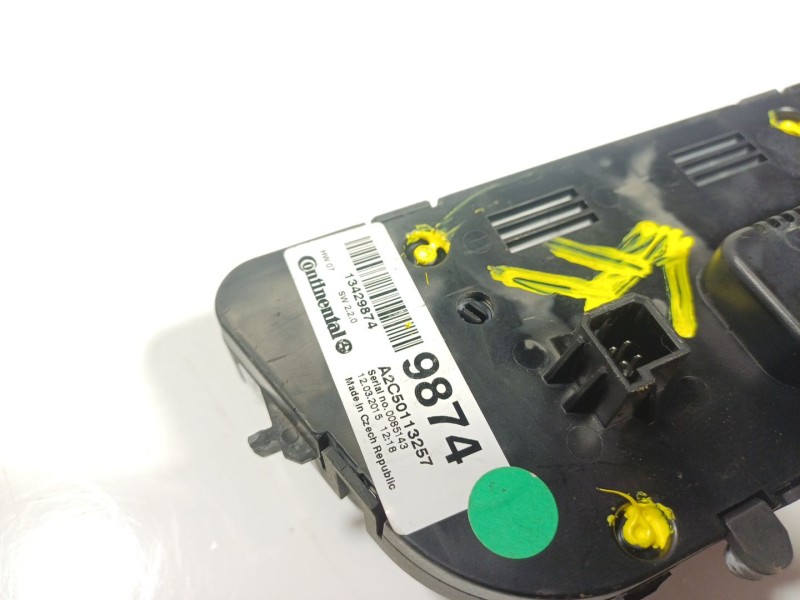 Recambio de mando climatizador para opel mokka x 1.6 cdti dpf referencia OEM IAM  13429874 