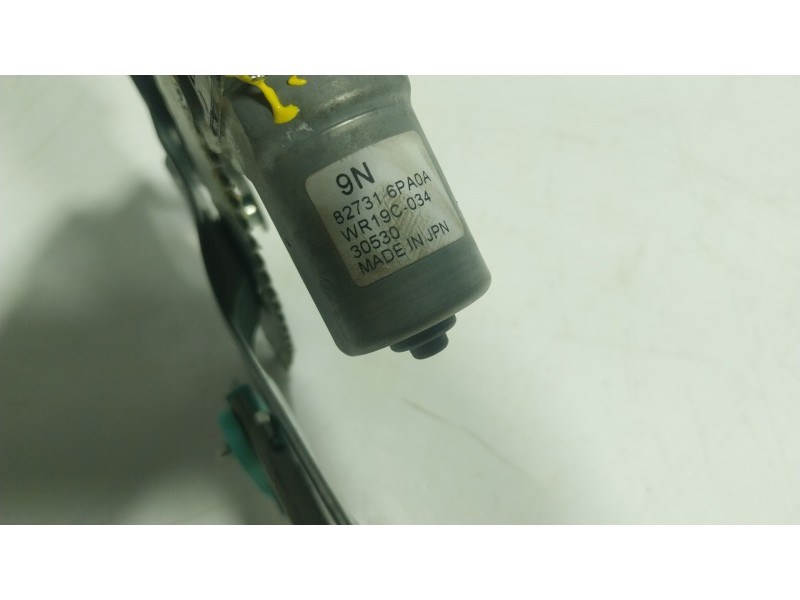 Recambio de elevalunas trasero derecho para nissan juke (f16_) 1.6 hybrid referencia OEM IAM 827201KA1C 827316PA0A 