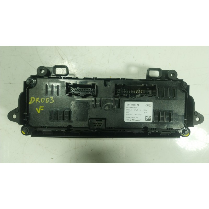 Recambio de mando climatizador para ford focus iv (hn) 1.0 ecoboost referencia OEM IAM 2640502 KX7T18C612AB 
