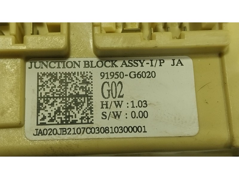 Recambio de caja reles / fusibles para kia picanto iii (ja) 1.0 referencia OEM IAM 91950G6020 91950G6020 