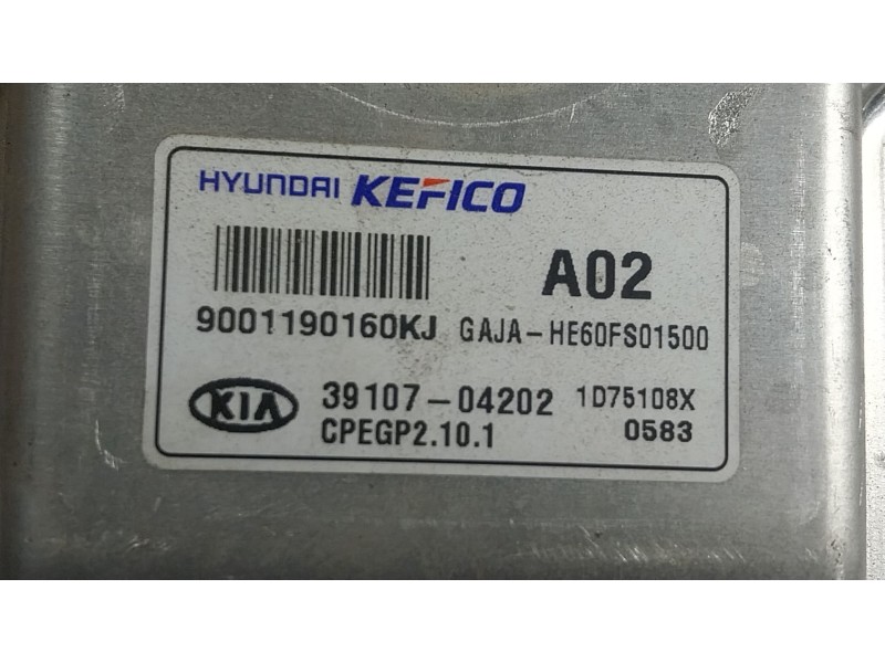 Recambio de centralita motor uce para kia picanto iii (ja) 1.0 referencia OEM IAM 3910704202 3910704202 