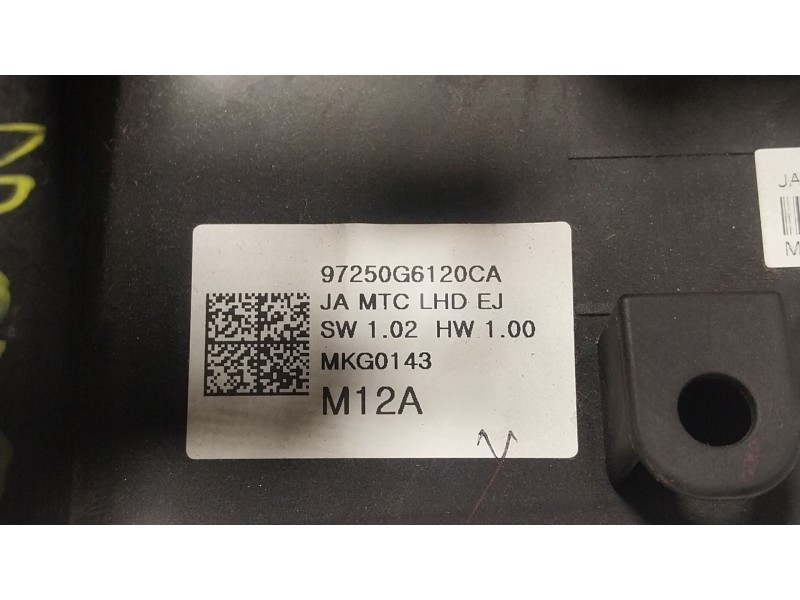 Recambio de mando calefaccion / aire acondicionado para kia picanto iii (ja) 1.0 referencia OEM IAM 97250G6120CA 97250G6120CA 