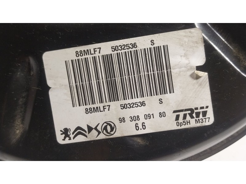 Recambio de servofreno para peugeot 208 ii (ub_, up_, uw_, uj_) e-208 referencia OEM IAM 1670090980 9830809180 