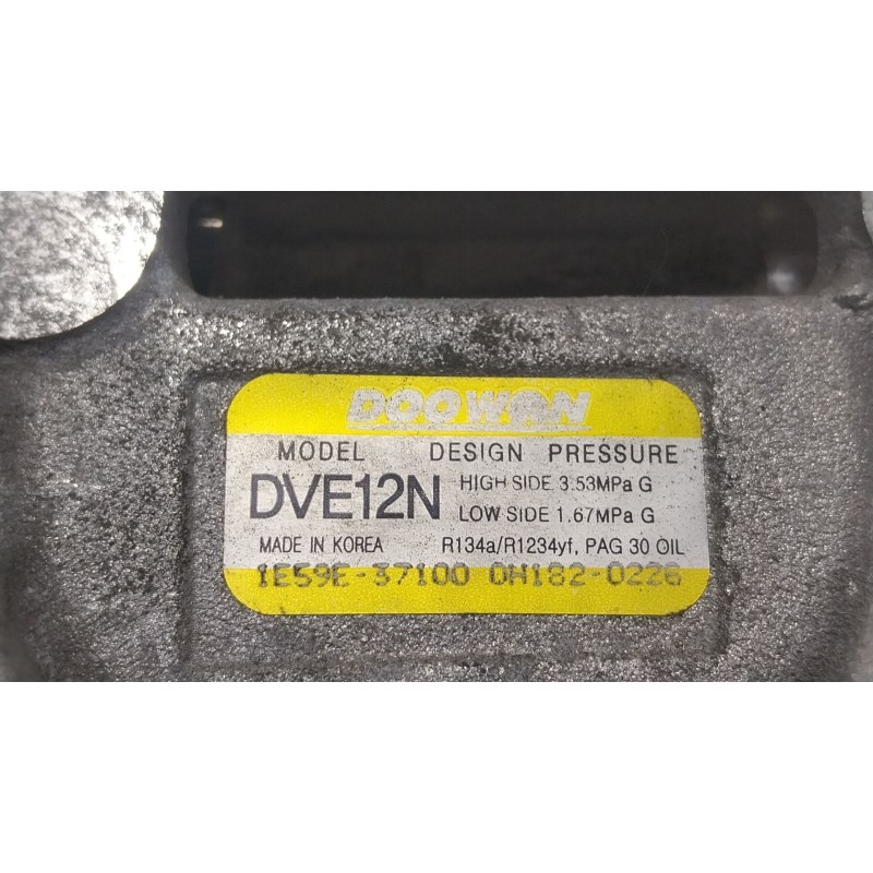 Recambio de compresor aire acondicionado para kia stonic (yb) 1.0 t-gdi referencia OEM IAM 97701H8550 1E59E37100 