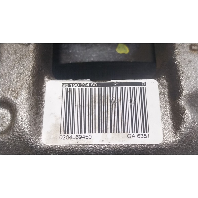 Recambio de pinza freno trasera derecha para peugeot 208 ii (ub_, up_, uw_, uj_) e-208 referencia OEM IAM 1608998980 9819059480 