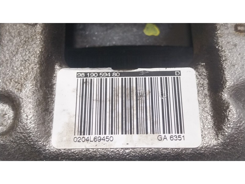 Recambio de pinza freno trasera derecha para peugeot 208 ii (ub_, up_, uw_, uj_) e-208 referencia OEM IAM 1608998980 9819059480 