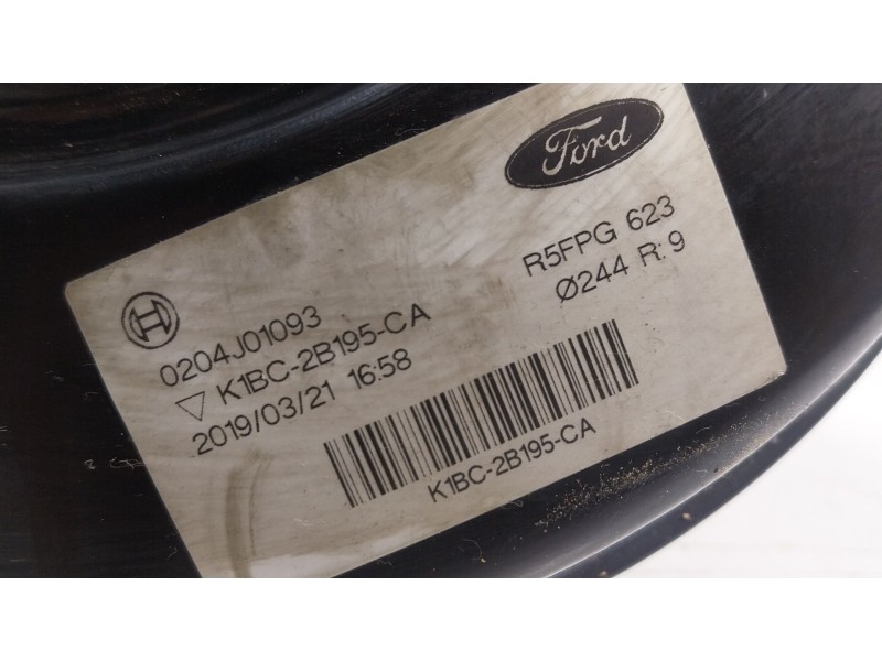 Recambio de servofreno para ford fiesta vii (hj, hf) 1.0 ecoboost referencia OEM IAM 2369714 K1BC2B195CA 