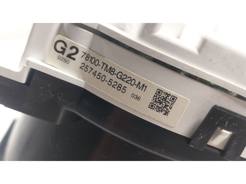 Recambio de cuadro instrumentos para honda insight (ze_) 1.3 ima (ze2) referencia OEM IAM 78100TM8G22 78100TM8G220M1 